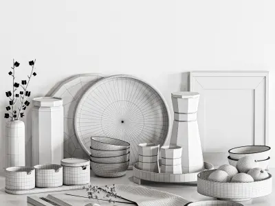 kitchen accessories061 3D model