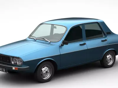 Renault 12 TX 3D model