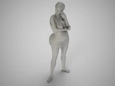 Art of Waiting 3D print model