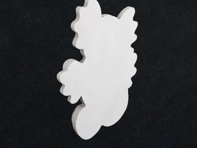 Dragon pendant 3D print model get