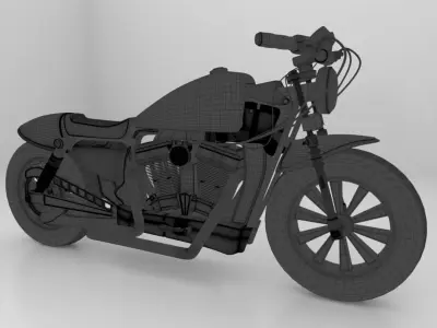 Harley Davidson 3D model get