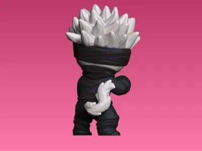 Satoru Gojo gatito 3D print model