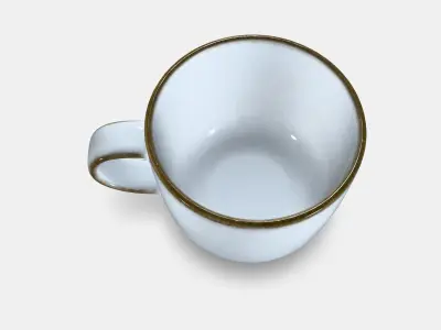 GLADELIG mug Low-poly 3D model