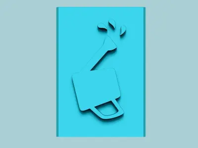 Stamp 62 - Watering Can - Fondant Decoration Maker Toy 3D print model