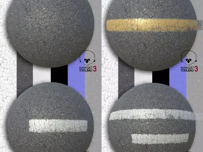 Asphalt 01 - PBR Texture