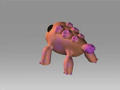 Lizard Fish 3D model