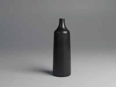 Modern ceramic vases 3D model 3D model