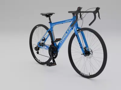 Bicycle Low-poly 3D model