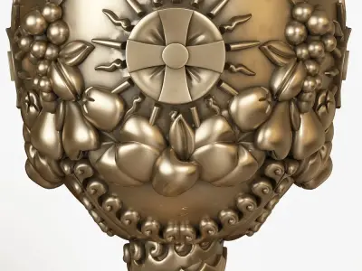 Church bowl for 3D printing 3D print model 3D print model