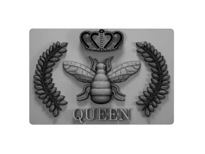 Bee Queen Soap 3D model