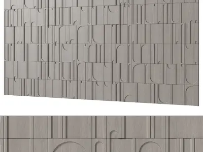 decorative wall 309 3D model