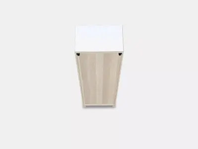 BESTA Cabinet unit 3 Low-poly 3D model