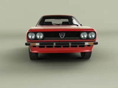 Lancia Beta Spider 3D model
