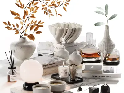 Decorative Set 33 3D model get