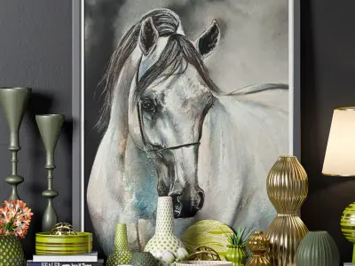 Decorative set-03  3D model