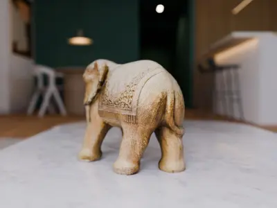 Elephant Decoration 3D model
