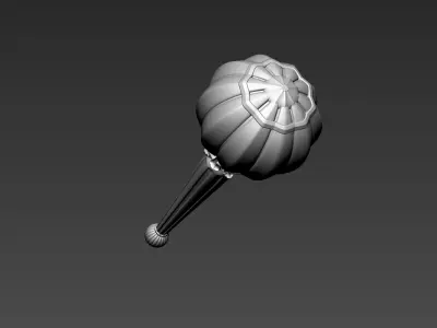 Gada or Mace 3D print model