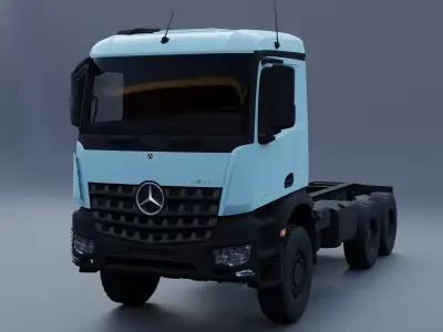 Mercedes Arocs 6x6 3D model
