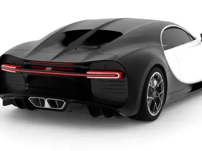 Bugatti Chiron 3D model