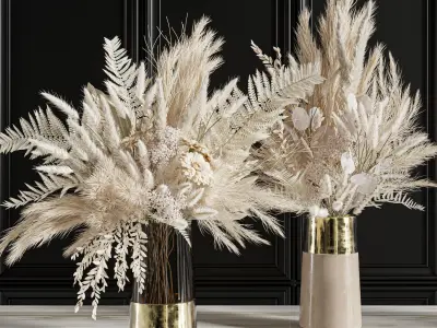 Flower Set 030 3D model