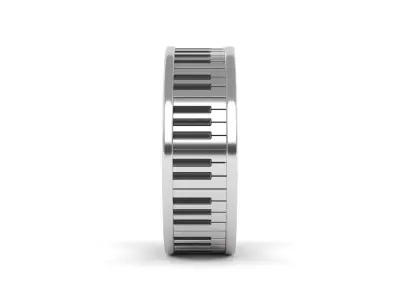 Ring Silver 3D model