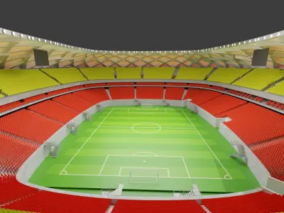 Stadium Soccer 3D model