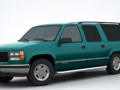 GMC Suburban 1995 3D model