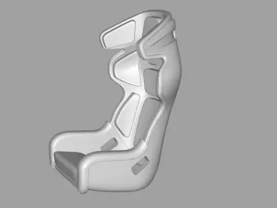 RECARO ULTIMA CAR SEAT 3D print model