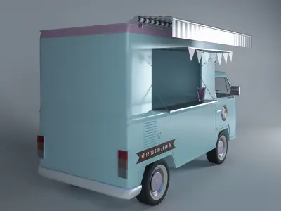 Food Truck 3D model by Sophia5050