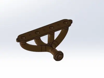 Exhaust Manifold 3D model 3D model