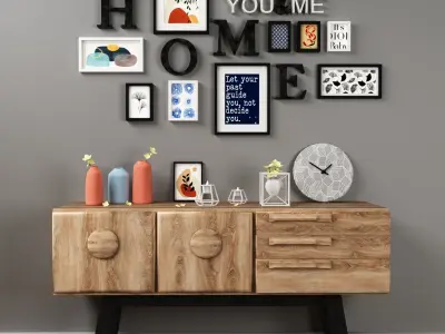 Decorative you me home for sims 3D model