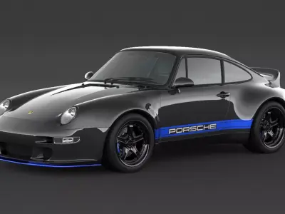Porsche 993 Gunther Werks 400R 3D model