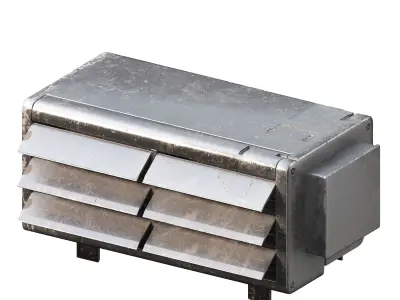 Chiller Low-poly 3D model