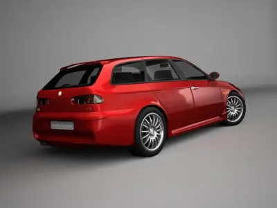 Alfa Romeo 156 GTA Sportwagon 3D model