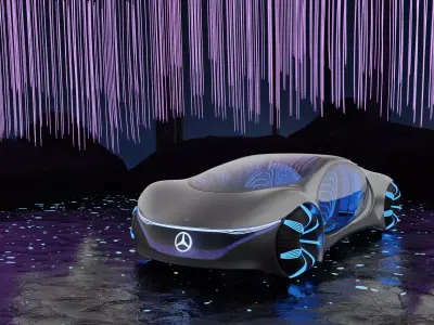 Mercedes-Benz Vision AVTR 2020 3D model