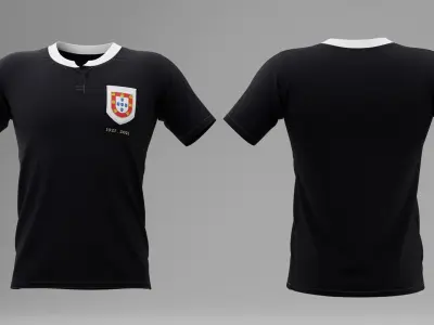 Jersey Mockup 1 3D model