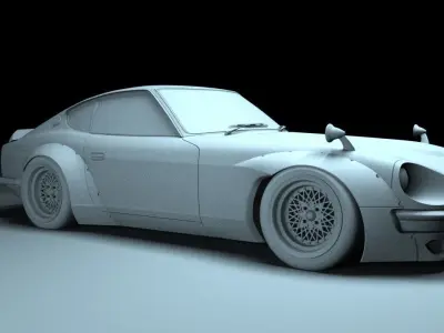 NISSAN 240Z WIDEBODY 3D model