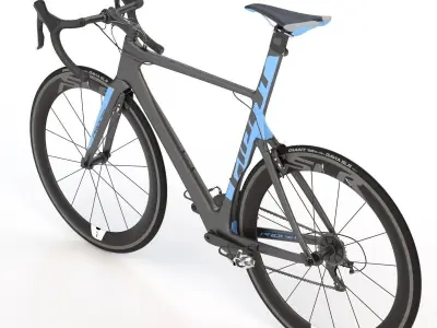 Giant Propel Advanced Sl-2 Blue-Ash Lightweight Sprinter Bicycle 3D model