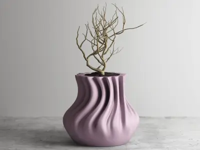 vase 3d print 734  3D print model