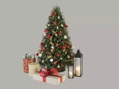 Christmas Set 3D model order