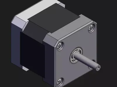 Stepper Motor 3D model