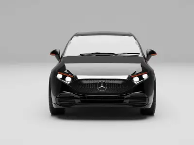 Mercedes Benz EQS 2021 3D model