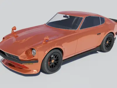Nissan Datsun fairlady Z 240Z 260Z 280Z 3D model