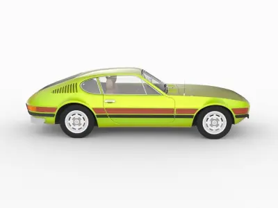 Volkswagen SP2 1975 3DS MAX 2016 VRAY READY 3D model