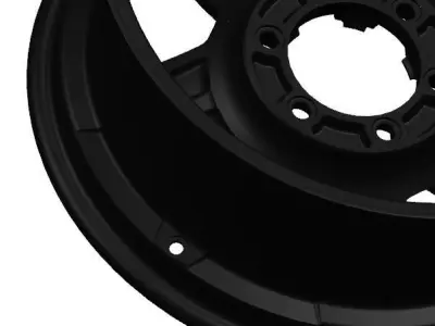 BQ 18in Rim 3D print model