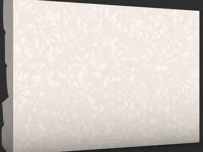 Exterior Rough Stone Wall Panel 3D print model