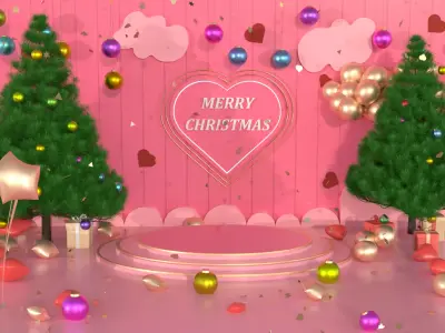 Merry Christmas 3D model