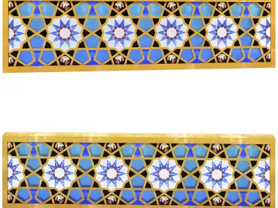 Traditional Panel 3D model