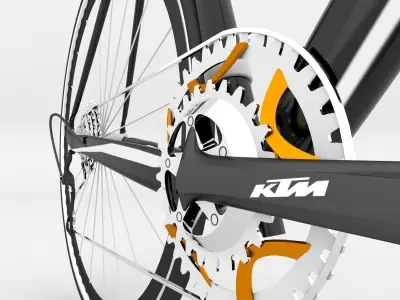 Racing Bike  3D model