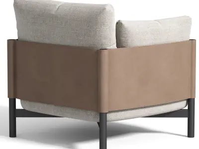 Syren Armchair 3D model